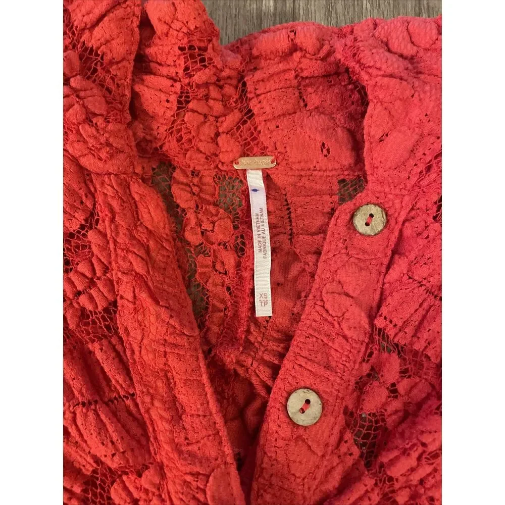 Free People delight red